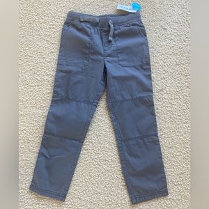 Carters poplin pull on pants. NWT. Sz 5